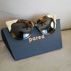 Pared tortoise sunglasses